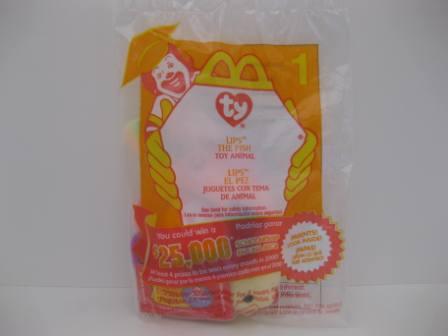 2000 McDonalds - #1 Lips - Teenie Beanie